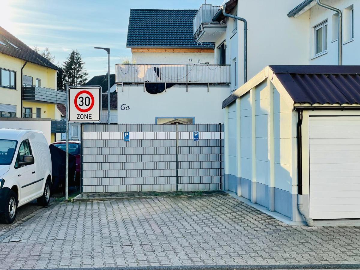 2 Room Galerie Einliegerwohnung In Rheinstetten, Messe Naehe, Rollstuhlfahrer Geeignet 외부 사진